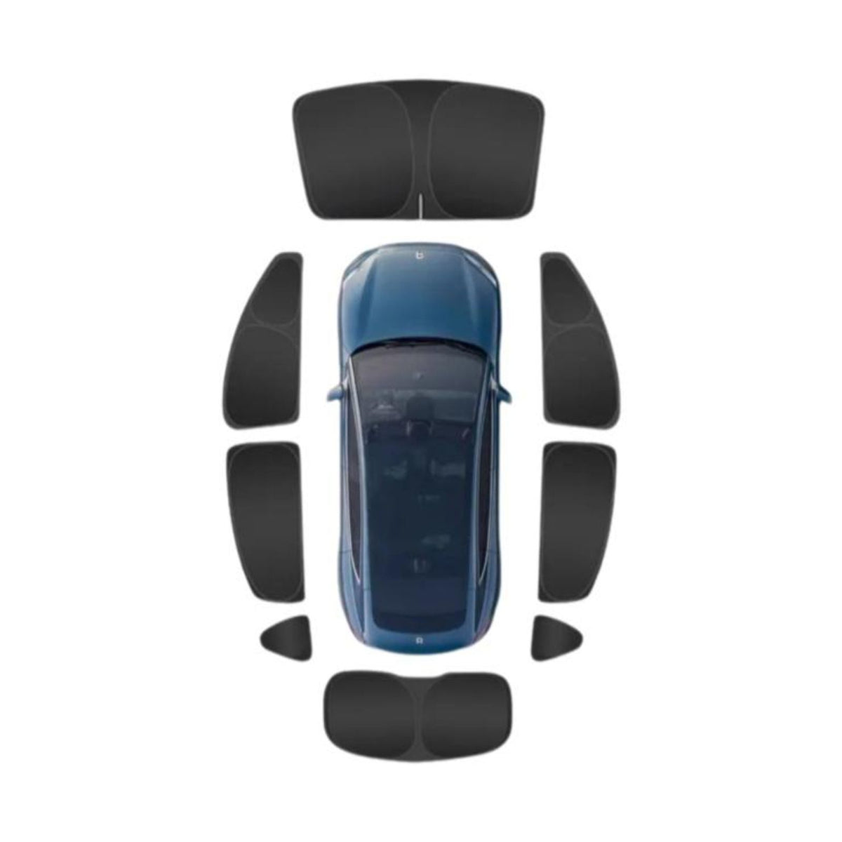 Car Window Privacy Shield, Opaque, Easy Install, Travel