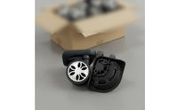 Luggage Caster Wheel Wear-Resistant Rotating Suitcase Wheel Lightweight Travel Accessory