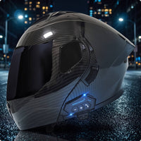With | Built-in, Full Face, for long-distance