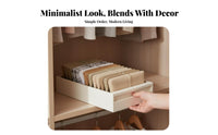 Sliding Wardrobe Drawer Pull-extendable Design Sliding Storage Drawer Large Capacity