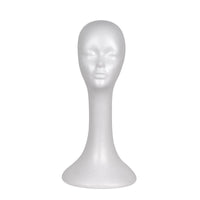 Tall Foam Mannequin Head for Wigs and Hats