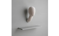 Mannequin Head with Long Neck Professional Wall Mannequin Head rack for Shop Owners