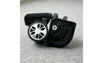 Luggage Caster Wheel Wear-Resistant Rotating Suitcase Wheel Lightweight Travel Accessory