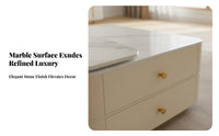 2 Pieces Nesting Table Set Modern & design Nesting Pebble Tables Irregular Shape adaptable Use for Homeowners, Students
