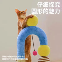 Zeze猫抓板立式剑麻猫抓柱猫抓板抓球可爱猫玩具猫咪用品不掉屑
