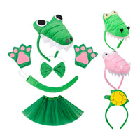 Dinosaur Headband for Kids, Animal Costume Headpiece for Stage Performance