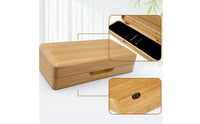 Bamboo Oboe Mouthpiece Case Wooden Oboe Mouthpiece Box Safeguarding Portable for Oboists, Travel