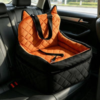 Dog Car Seat Bed Cozy Car Dog Bed Quilted for Dogs