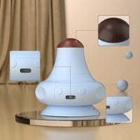 Rechargeable Electric Massager for Full Body Vibration & Hot Compress Relief