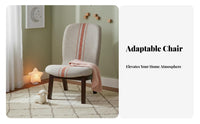 Sleek Single Sofa Comfortable Design Upholstered Single Sofa for Readers