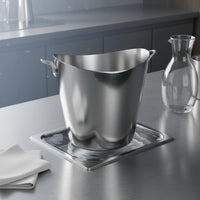 Stainless Steel Ice Container Polished Finish Beverage Chiller Container With