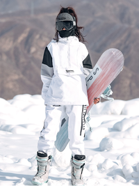 冬季新款滑雪服女款套装保暖滑雪衣裤防水透气单双板夹棉雪服男