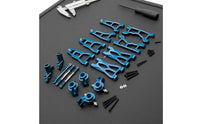 1/12 Scale RC Car Modification Kit 1/12 Scale Car Parts Easy Installation Aluminum Shock Absorber System Upgrade Kit for, off-Pavement