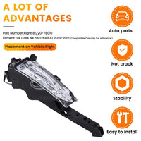Right Side Fog Light for 15-17 Lexus NX200T NX300 8122078010