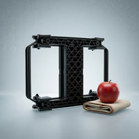 Sturdy Quick-Release Buckle Long-Lasting Basket Bracket with Screws and Nuts Strong Mounting Adapter with Screws and Nuts Adjustable for Commuters