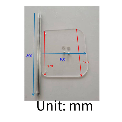 Transparent Baffle Support Dustproof Industrial Equipment Sturdy for Factory