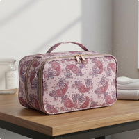 Mahjong Tiles Carrying Case Large Capacity Travel Mahjong Kit for Party, Friends