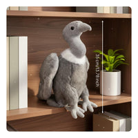 Vulture Stuffed Toy PP Cotton Filling Stuffed Vulture Doll for Home Decor