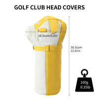 卡通小狗高尔夫球杆套防水木杆保护套耐磨便携golf适合一号木使用