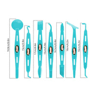 7 Pieces Squeegee Set Bubble Removal Car Wrap Tool Kit Scratch Resistant Paint Protection Film Kit for Professionals