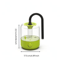Reptile Humidifier Rotary Control Reptile Fogger Terrarium Humidifier Adjustable Terrarium Fogger Compact for Amphibian Owners