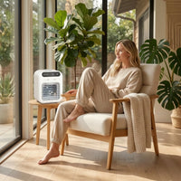 Portable Desktop Air Cooler Rechargeable Mini Air Cooler USB-Powered Misting Fan Compact for Office Workers, Students, Desk, Bedside Table, Dorm Room