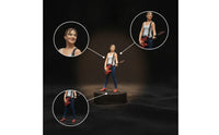 Miniature Guitarist Figure Painted Guitarist Figure 1:64 Scale People Figures Standing Miniature with Guitar Detailed