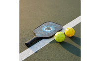 Non-Slip Grip Pickleball Paddle Enlarged Sweet Area Carbon Fiber Pickleball Paddle Shock Absorbing Sports Equipment USAPA Approved for Professionals