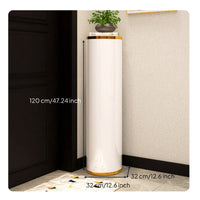 Rotating Shoe Organizer Installation Cylindrical Shoe Rack Space-Saving Household Furniture for Homeowners, Families, Small Areas, Hallway, Closet
