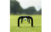 Visual Feedback Putting Gate and Alignment Aid Kit Portable with Carrying Case Golf Putting Training Set Long-Lasting Aluminum Alloy Sports Equipment for Indoor