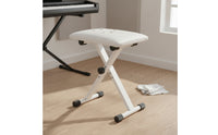 Folding Keyboard Stool Foldable Keyboard Stool with Padded Seat Foldable for Music Studio, Stage