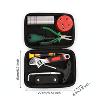 Fencing Tool Kit with Case Compact Tools Reusable for Workshops, Fencers