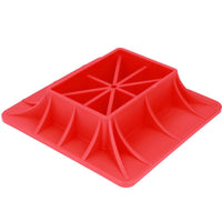 Support Base with Square Base Low-Profile Textured for Outdoor Recovery