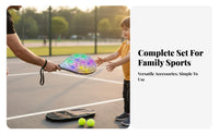 Exterior Door Paddle Sphere Racket Non-Slip Grip Padel Racket Set Beach Racket Sport Paddle High Elasticity Face Sports