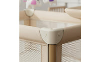 Multifunctional Baby Crib Instant-Fold Fold Rolling Baby Bassinet Rocking