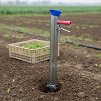 Manual Vegetable Planter No-Bend Design Stainless Steel Vegetable Transplanter