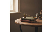Candle Extinguishers with Cone Shaped Head Vintage Candle Extinguishers with Long Handle Polished Tool for Home Decorators, Mantel