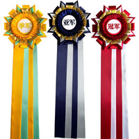 Multi-Angle Award Flower, Competition Horse Flower, Ribbon Brooch