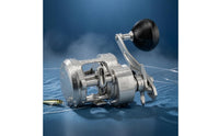 Round Reel Line Capacity Table Metal Reel Lightweight Design Angling Equipment
