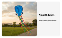 Sea Creature Kite Easy to Fly Frameless Sea Creature Kite No Assembly Required