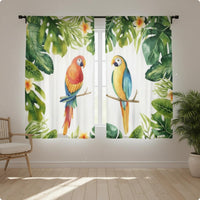 Eyelet Curtain Panel Pair Easy Care Textile Window Panels Unlined