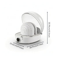 Hat Dryer Countertop Hairpiece Dryer Hat Shaper Deodorizing Appliance Low-Noise for Dressing Room, Vanity Table
