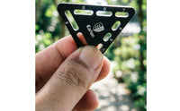 Measuring Function Ball Marker Clip Portable Golf Hat Clip Marker for Golfers