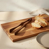 Japanese Design Serving Tongs Natural Wood Wooden Food Tongs Multipurpose