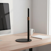 Circular Light with Stand Sturdy Tabletop Phone Holder for Content Creators