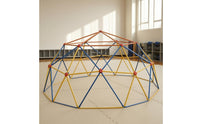 Kids Climbing Dome  -Colorful Climbing Structure Frame Holds Playground Equipment for Ages 4 to 10, Children, Backyard