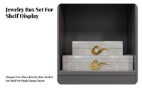 3 Pieces Vase and Sculpture set of three New Chinese aesthetic decorative piece Set for Living Room