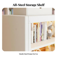 Multi-Layer Bookshelf Easy Assembly Unrestrictedstanding Book Rack Rust-Proof