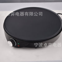 ZY-502款30cm 12英寸大烤盘摊饼机煎饼机  外贸跨境专用 欧规美规