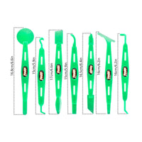 7 Pieces Squeegee Set Bubble Removal Car Wrap Tool Kit Scratch Resistant Paint Protection Film Kit for Professionals